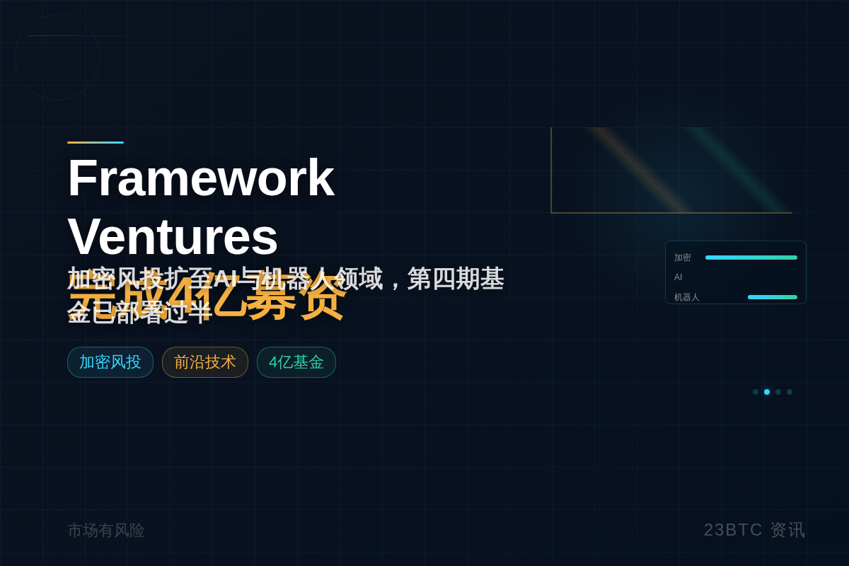 Framework Ventures 完成4亿募资