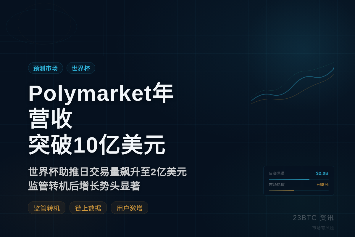 Polymarket年营收突破10亿美元