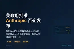 美政府批准Anthropic向百企发布Mythos5