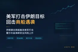 美军打击伊朗目标回击商船遇袭