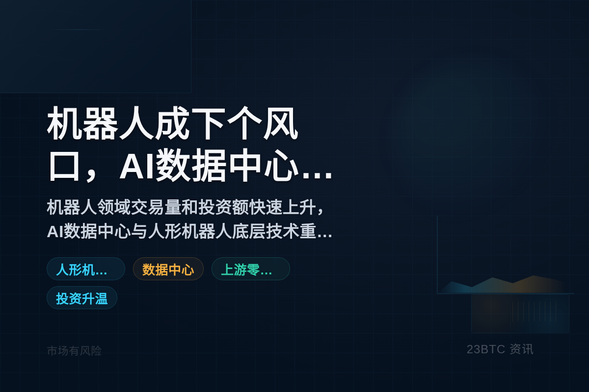 机器人成下个风口，AI数据中心受益