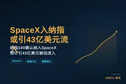 SpaceX入纳指或引43亿美元流入