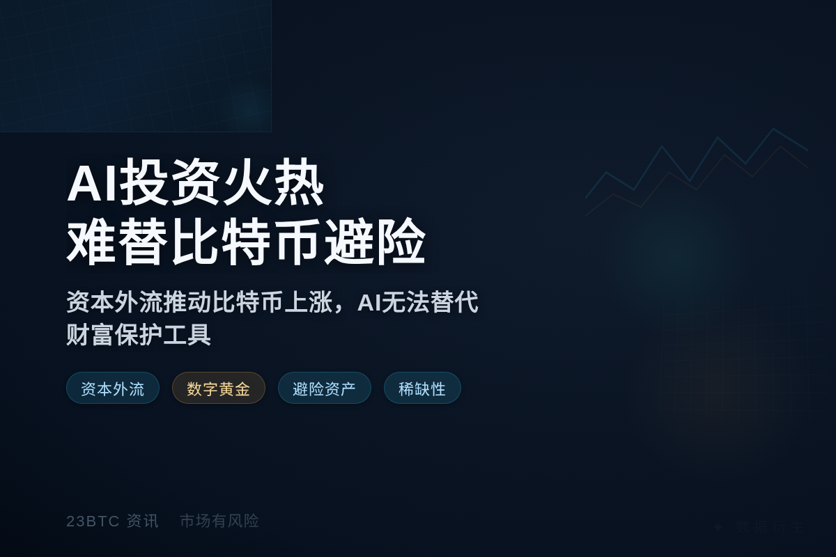 AI投资火热，难替比特币避险