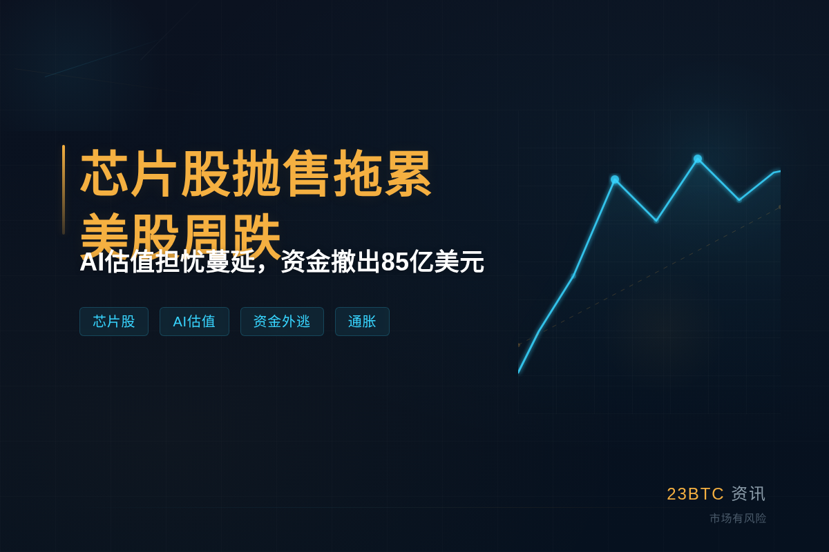 芯片股抛售拖累美股周跌