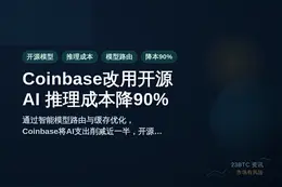 Coinbase改用开源AI模型，推理成本降90%