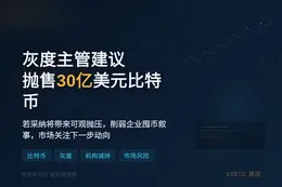 灰度主管建议抛售30亿美元比特币改善结构