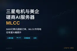 三星电机与美企最终磋商AI服务器MLCC