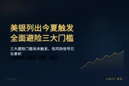 美银列出今夏触发全面避险三大门槛