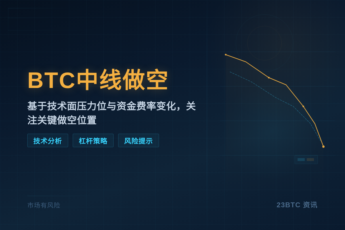 BTC中线做空
