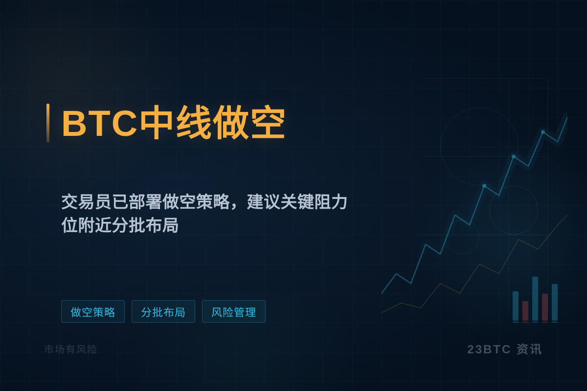 BTC中线做空