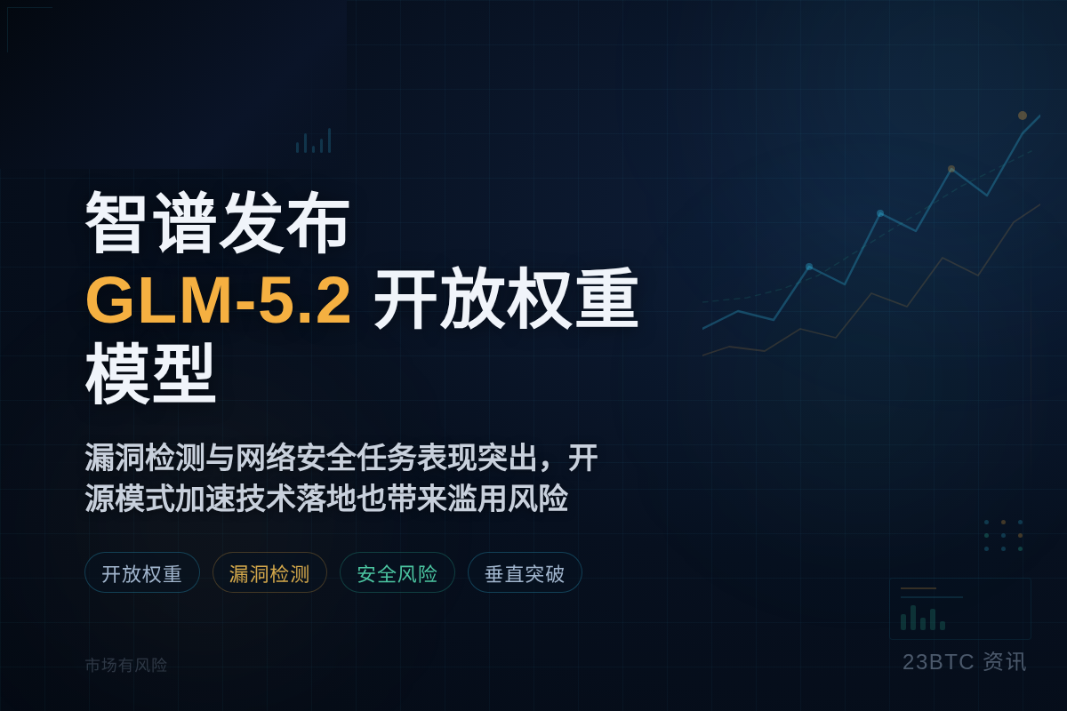 智谱发布GLM-5.2开放权重模型