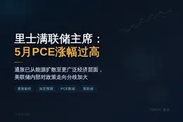 里士满联储主席：5月PCE涨幅过高