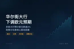 华尔街大行下调欧元预期