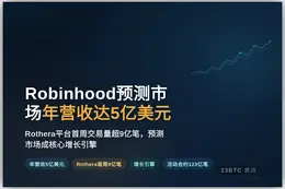 Robinhood预测市场年营收达5亿美元