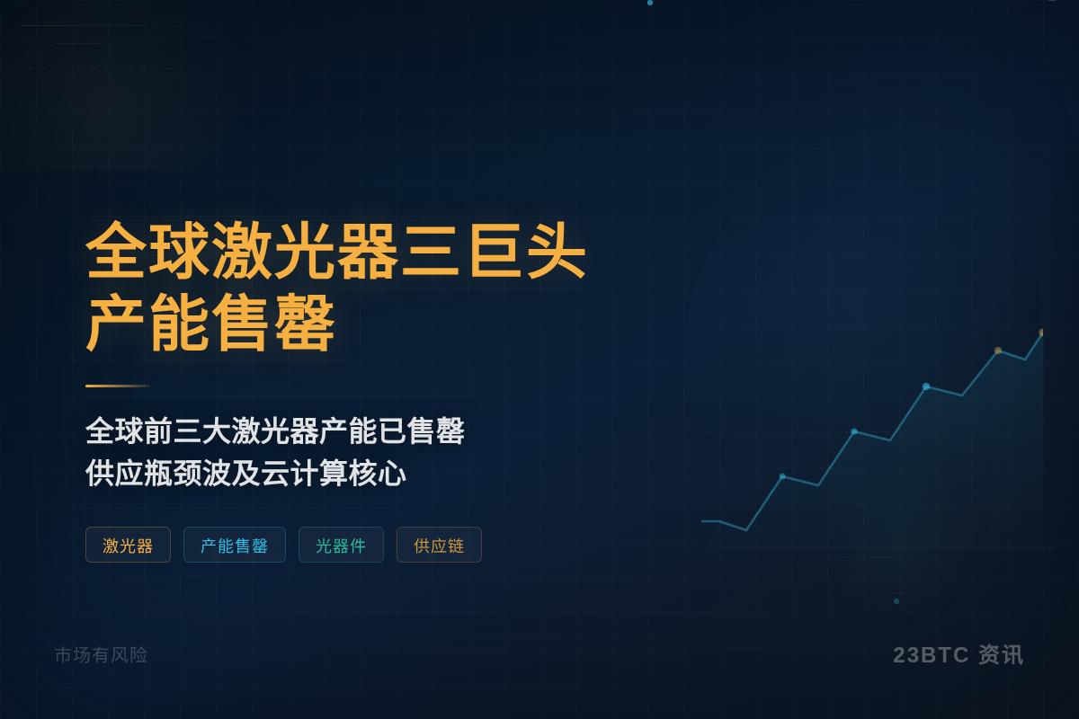 全球激光器三巨头产能售罄
