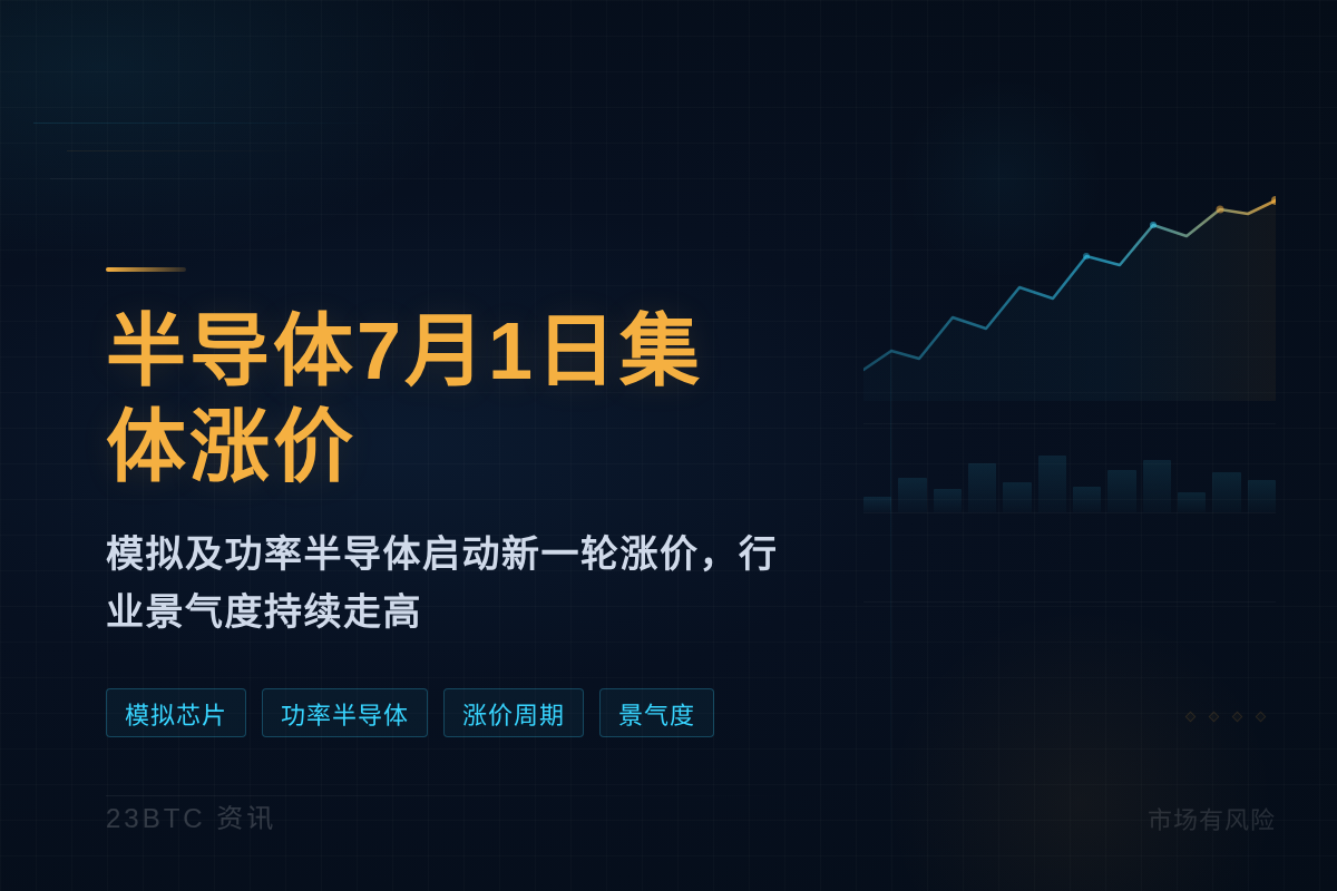 半导体7月1日集体涨价