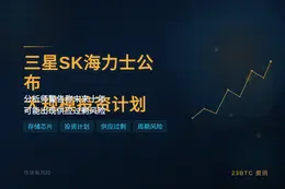 三星SK海力士公布大规模投资计划