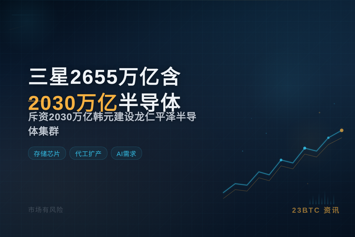 三星2655万亿投资含2030万亿半导体