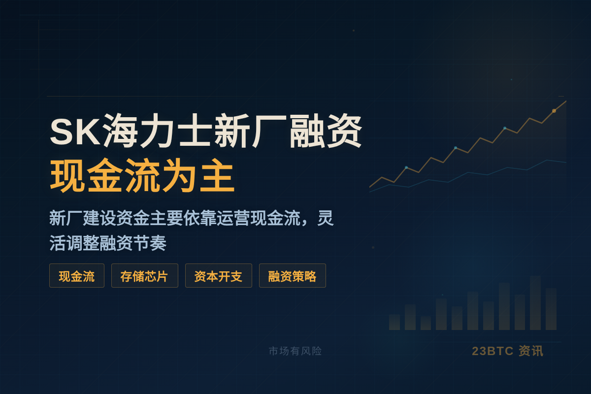 SK海力士新厂融资：现金流为主，灵活调整