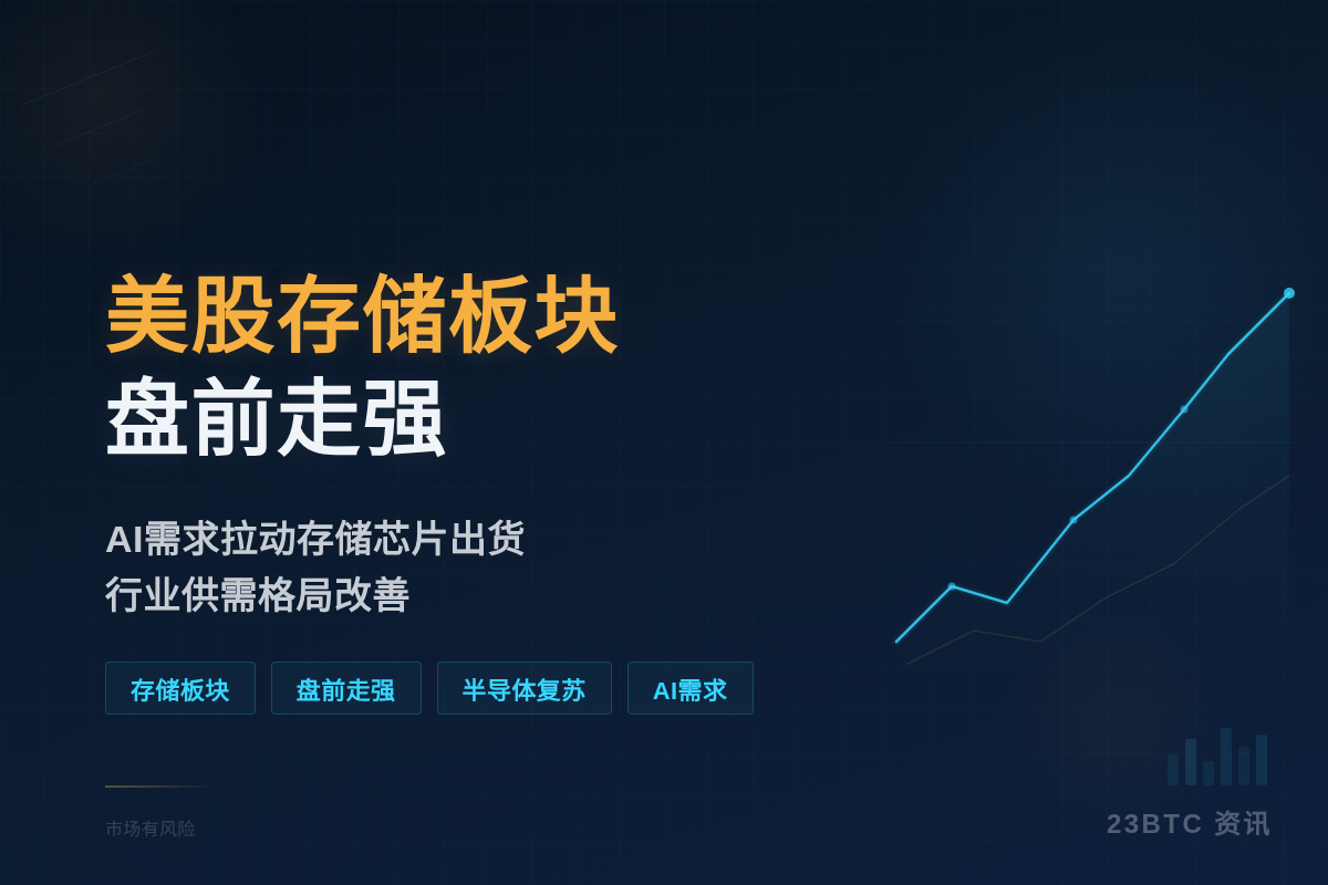美股存储板块盘前走强