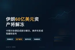 伊朗60亿美元资产将解冻