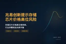 兆易创新提示存储芯片价格高位风险
