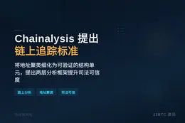 Chainalysis 提出链上追踪标准