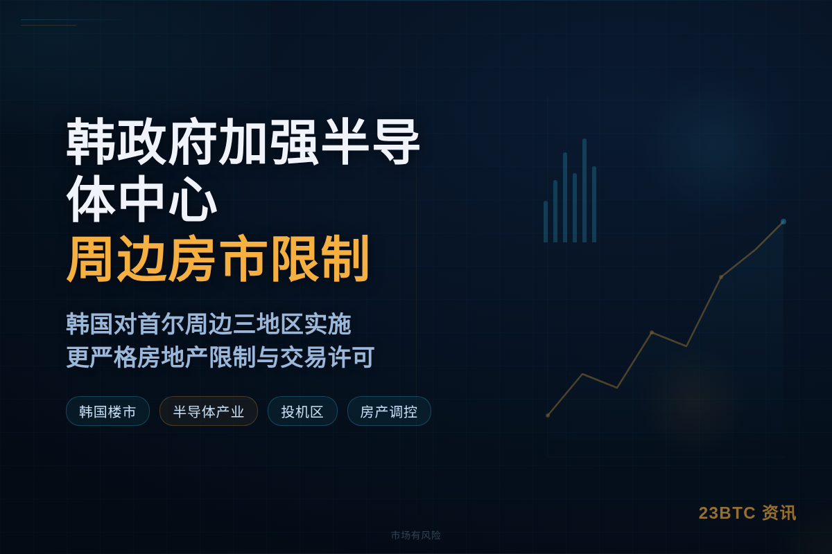 韩政府加强半导体中心周边房市限制