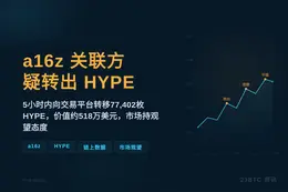 a16z 关联方疑转出 HYPE
