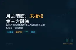 月之暗面：未授权第三方融资