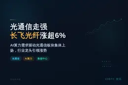 光通信走强，长飞光纤涨超6%