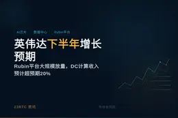 英伟达下半年增长预期