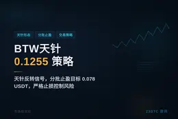 2026-06-30 06:57:18 BTW天针0.1255交易策略