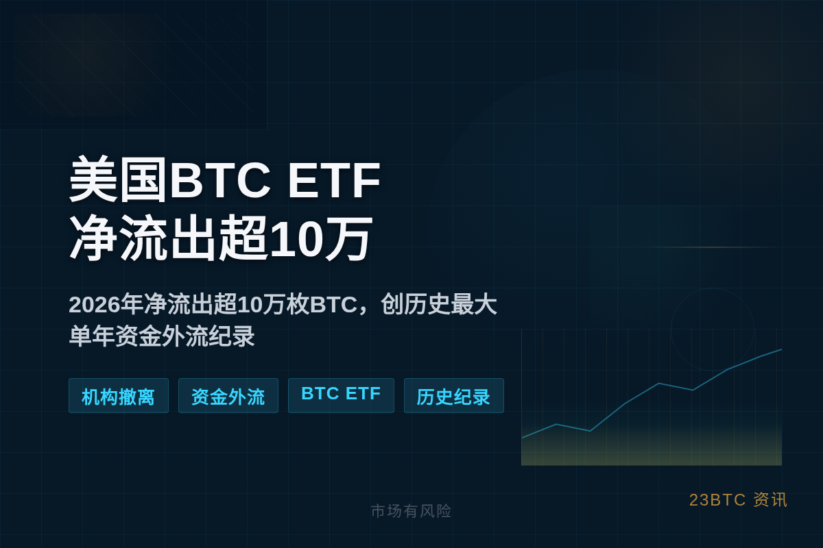 2026年美国BTC ETF净流出超10万