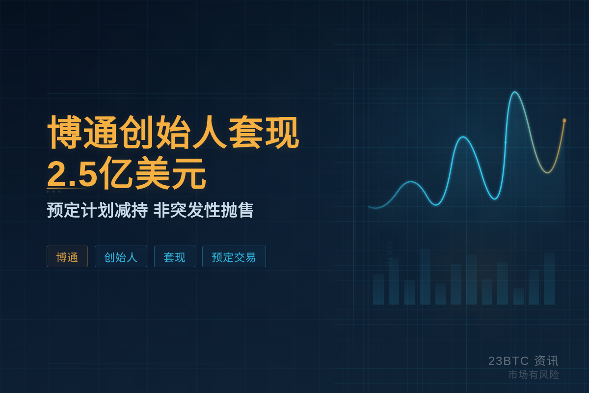 博通创始人套现2.5亿美元