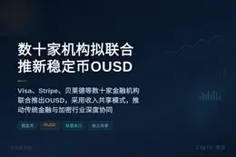 数十家机构拟联合推新稳定币OUSD