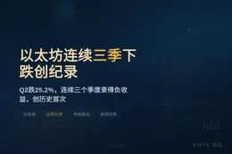 以太坊连续三季下跌创纪录