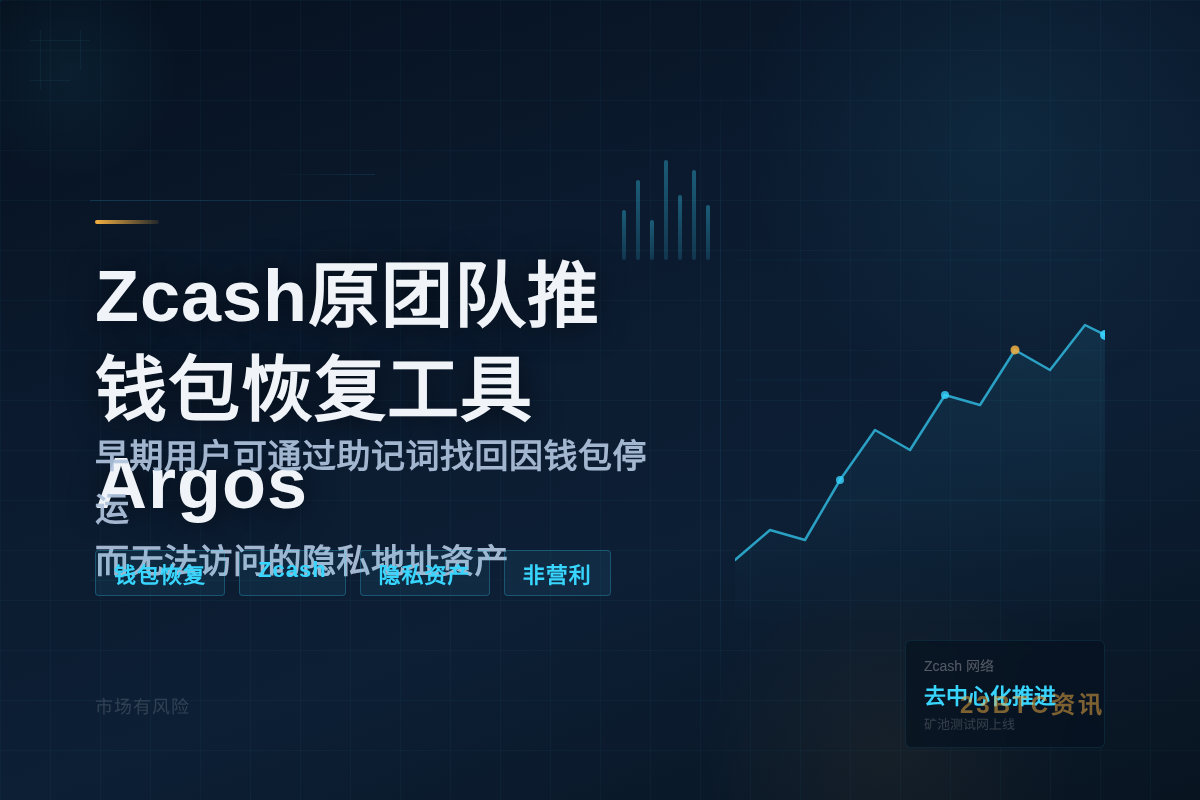 Zcash原团队推钱包恢复工具Argos