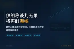 伊朗称谈判无果将再封海峡