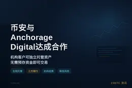 币安与Anchorage Digital达成合作