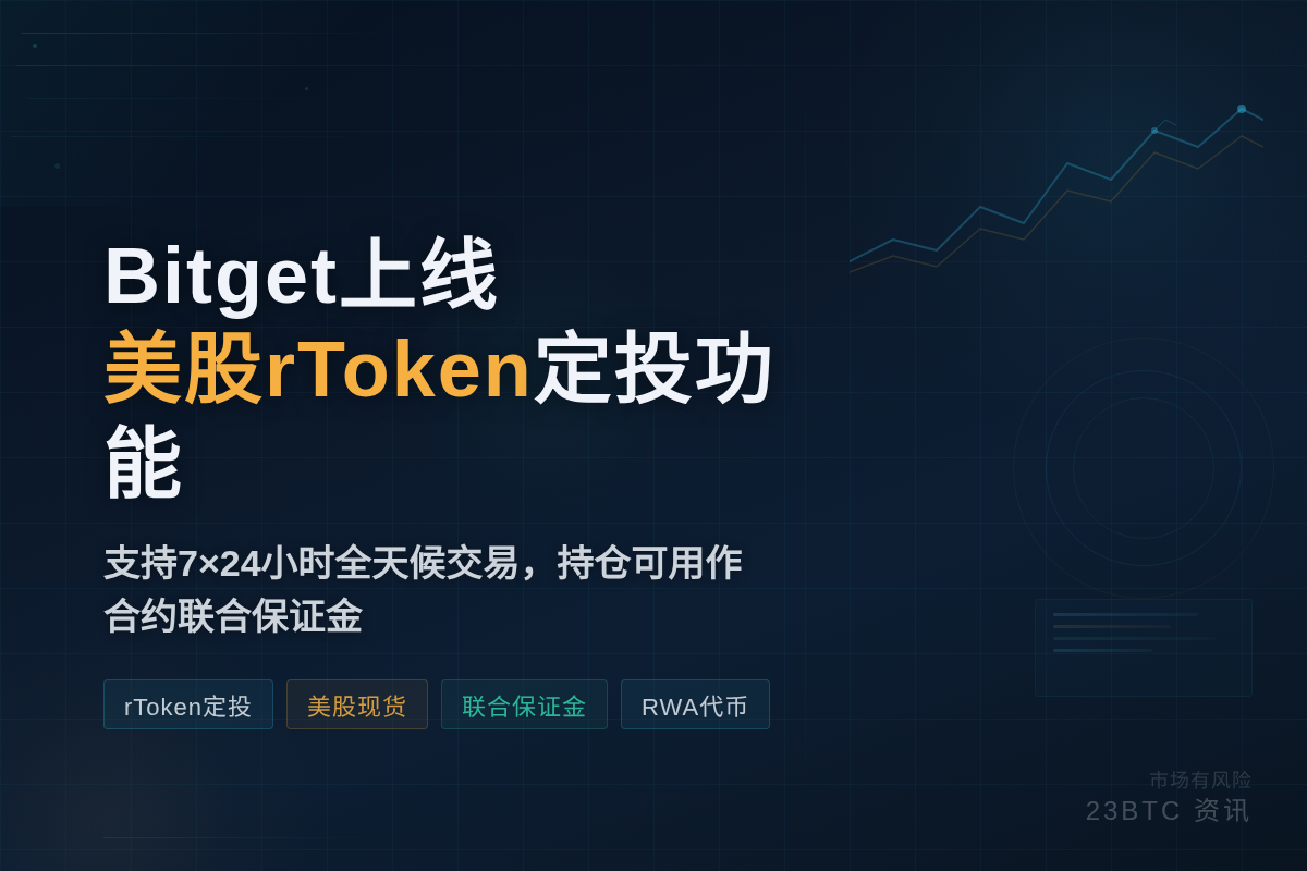 Bitget上线美股rToken定投功能