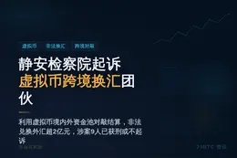 静安检察院起诉虚拟币跨境非法换汇团伙