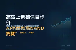 高盛上调铠侠目标价，AI存储推高NAND周期