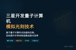 三星开发量子计算机模拟光刻技术