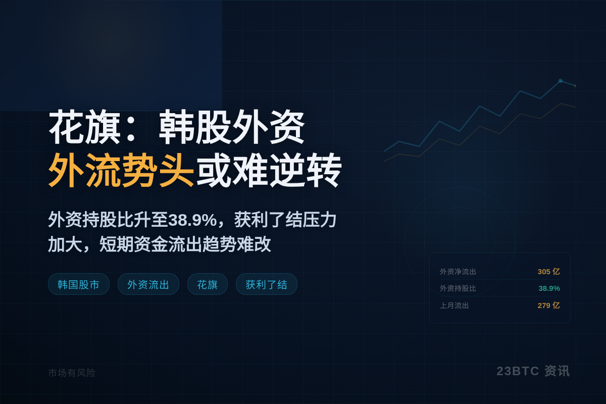 花旗:韩股外资外流势头或难逆转插图1 花旗:韩股外资外流势头或难逆转