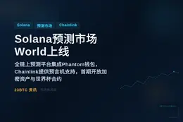 Solana预测市场World上线