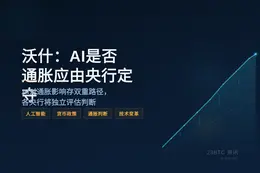 沃什：AI是否通胀应由央行定夺