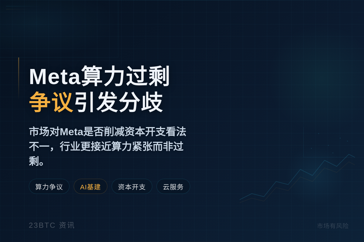 Meta算力过剩争议引发市场分歧插图1 Meta算力过剩争议引发市场分歧