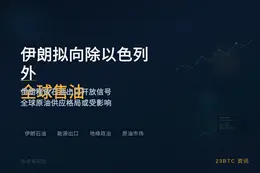 伊朗拟向除以色列外全球售油