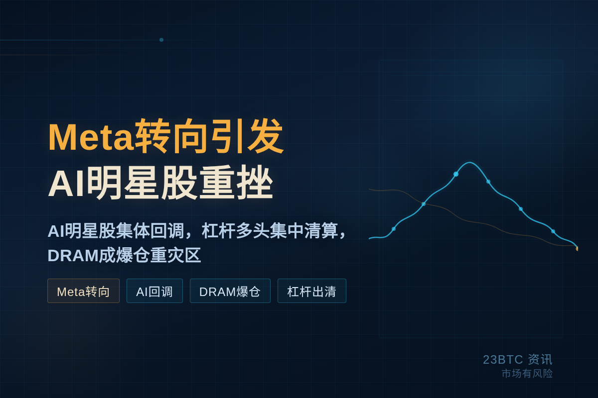 Meta转向引发AI明星股重挫插图 Meta转向引发AI明星股重挫